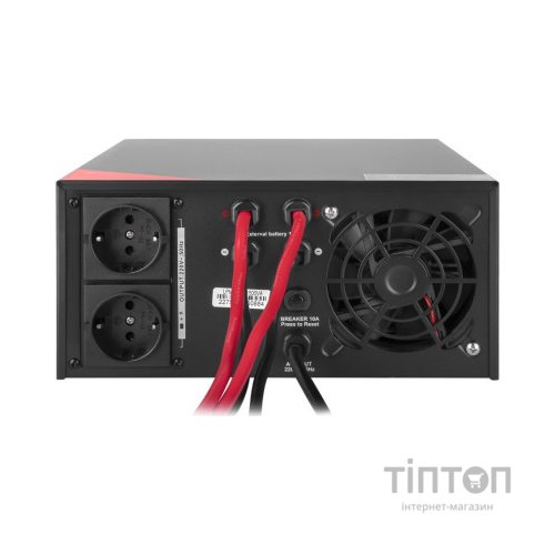 Пристрій безперебійного живлення LogicPower LPM - PSW-1500VA, 1050W, Black (22754)