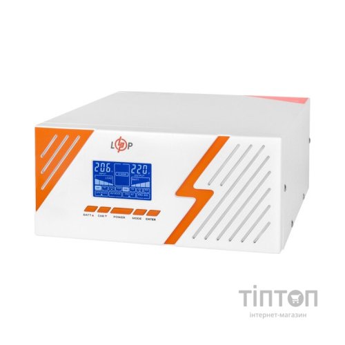 Пристрій безперебійного живлення LogicPower LPM - PSW-1500VA, 1050W, White (22755)