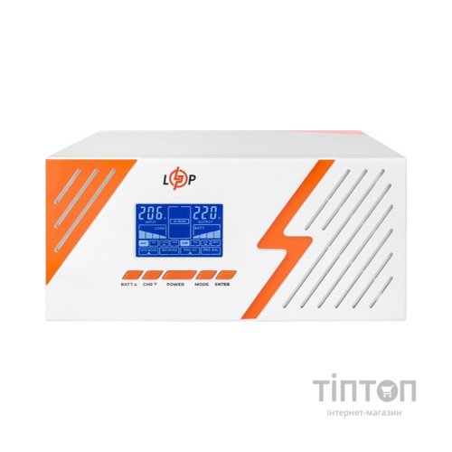 Пристрій безперебійного живлення LogicPower LPM - PSW-1500VA, 1050W, White (22755)