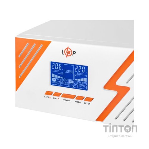 Пристрій безперебійного живлення LogicPower LPM - PSW-1500VA, 1050W, White (22755)