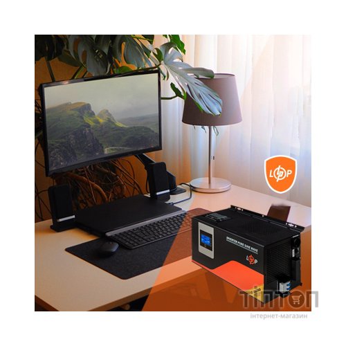 Пристрій безперебійного живлення LogicPower LPM- PSW-4500VA, 3000W, MPPT (30289)