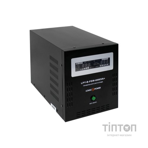 Пристрій безперебійного живлення LogicPower LPY- B - PSW-6000VA+, 48V (6615)