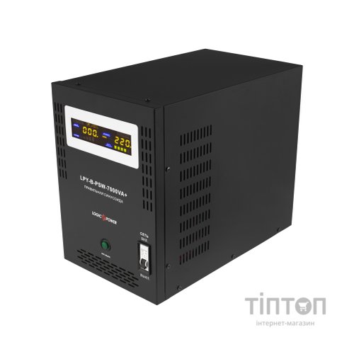 Пристрій безперебійного живлення LogicPower LPY- B - PSW-7000VA+, 10А/15А, 48V (6616)