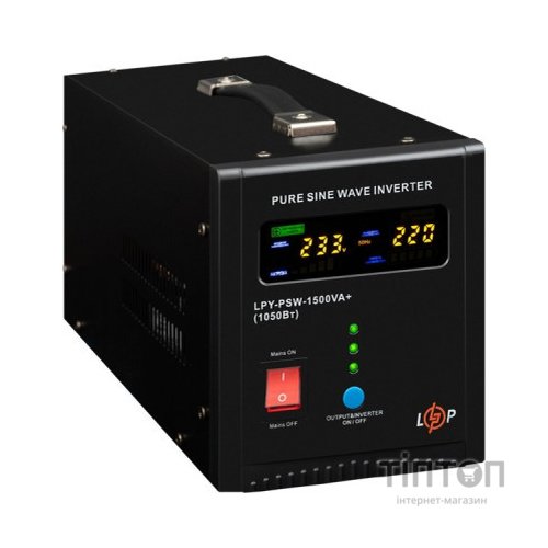 Пристрій безперебійного живлення LogicPower LPY- PSW-1500VA+ (1050W) (22872)