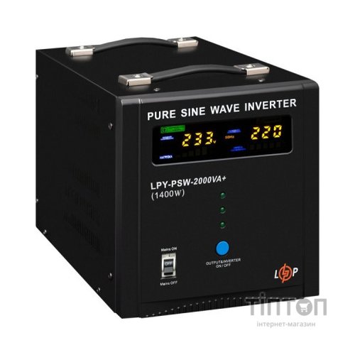 Пристрій безперебійного живлення LogicPower LPY- PSW-2000VA+ (1400W) (22873)