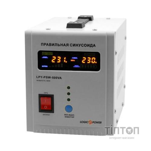 Пристрій безперебійного живлення LogicPower LPY-PSW-500VA+