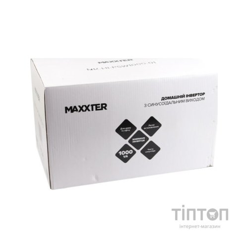 Пристрій безперебійного живлення Maxxter MX-HI-PSW1000-01