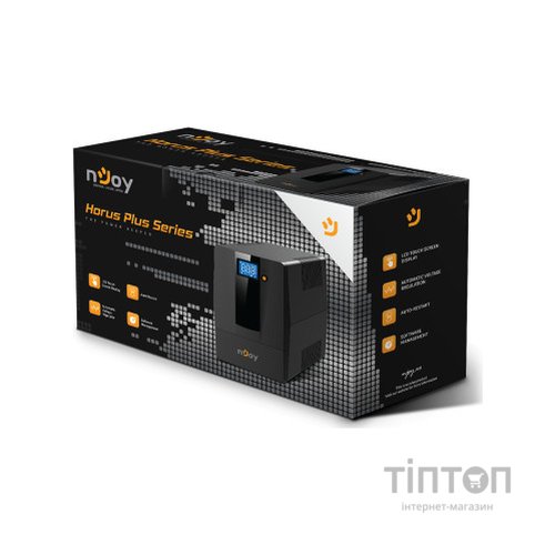 Пристрій безперебійного живлення nJoy Horus Plus 800 USB (PWUP-LI080H1-AZ01B)