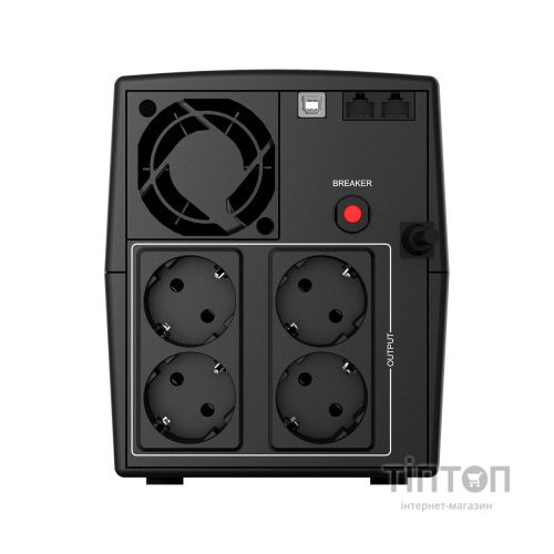 Пристрій безперебійного живлення nJoy Keen 1500VA USB (UPLI-LI150KU-CG01B)