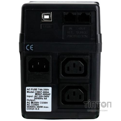 Пристрій безперебійного живлення Powercom BNT-600AP