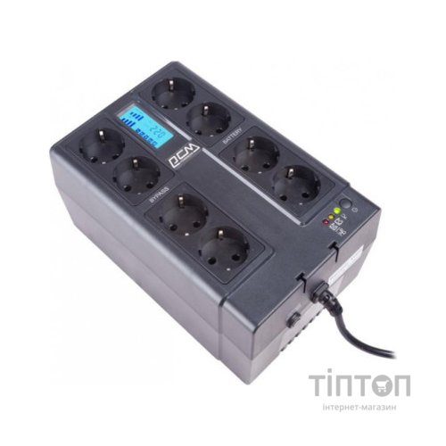 Пристрій безперебійного живлення Powercom CUB-850N LCD