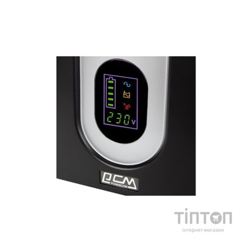 Пристрій безперебійного живлення Powercom IMD-625AP LCD (IMD-625AP LCD Schuko)