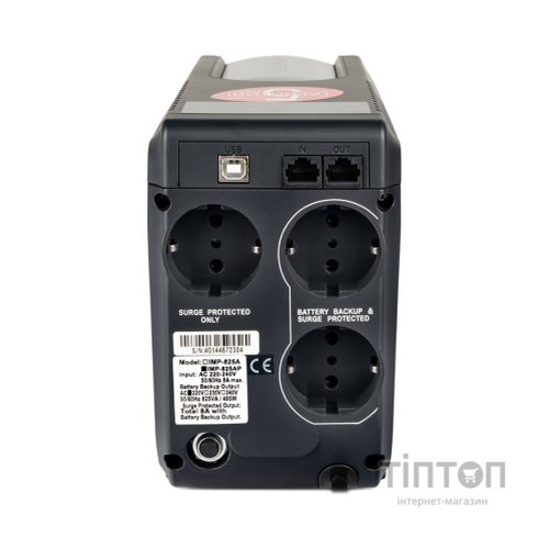 Пристрій безперебійного живлення Powercom IMP-825AP Schuko