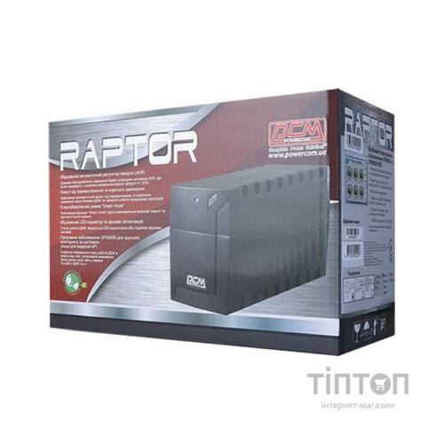 Пристрій безперебійного живлення Powercom RPT-1000A IEC
