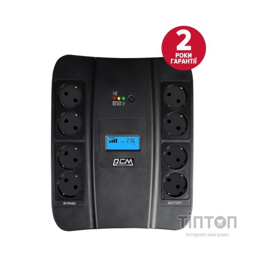 Пристрій безперебійного живлення Powercom SPD-900U Schuko