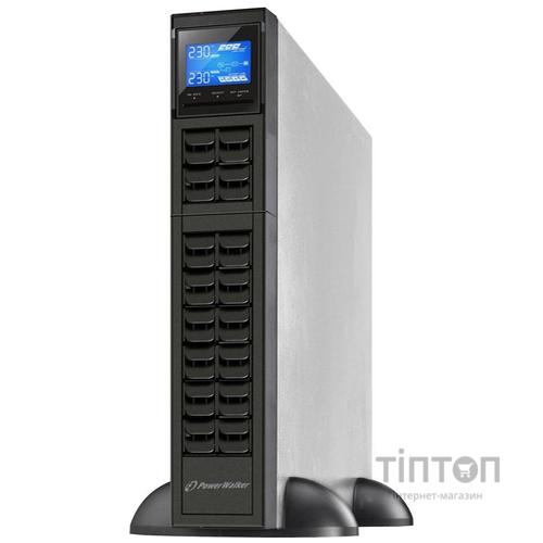 Пристрій безперебійного живлення PowerWalker VFI 2000 CRM LCD Rack/Tower (10122001)
