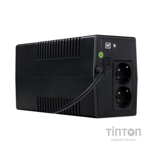 Пристрій безперебійного живлення Prologix 800 480W USB (PLPU800VA2LED)