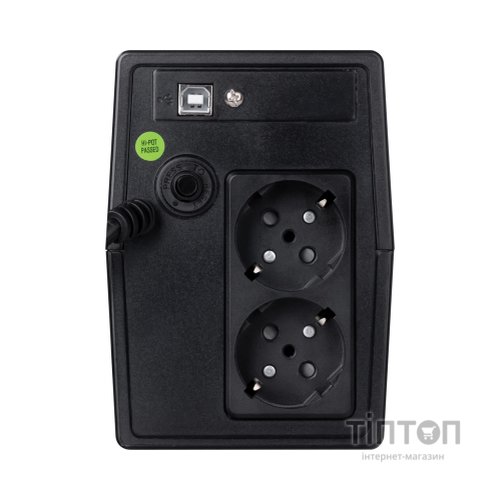 Пристрій безперебійного живлення Prologix 800 480W USB (PLPU800VA2LED)