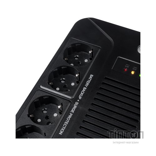 Пристрій безперебійного живлення Prologix 850VA 480W (PLP850VA8LED)