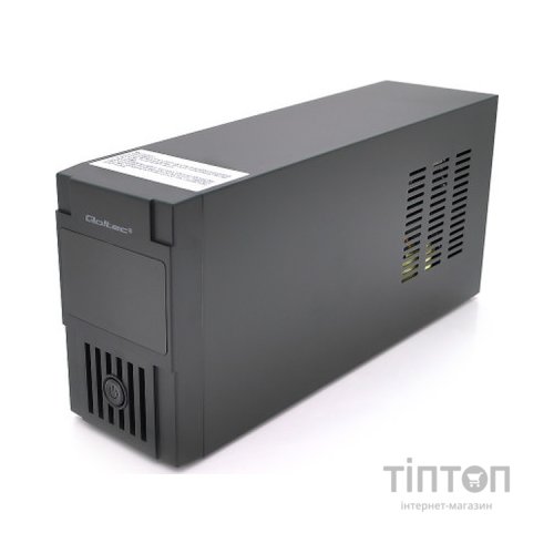 Пристрій безперебійного живлення Qoltec Qoltec QLT650 (360W) (QLT650RJ45LCD-53951)
