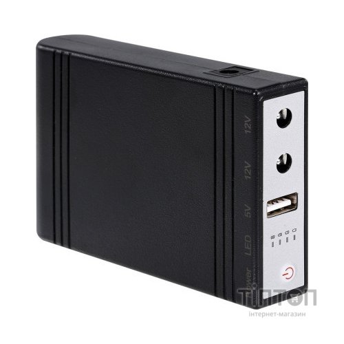 Пристрій безперебійного живлення RCI 38,5Wh з функцією UPS for router, out: 12V/1A & 5V&1A (PS12238W)