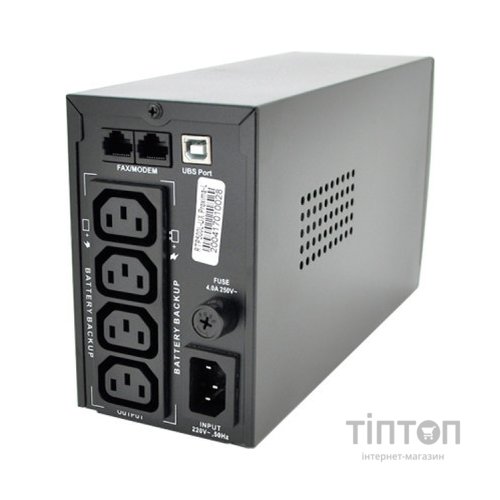 Пристрій безперебійного живлення Ritar RTP500L-UX-IEC