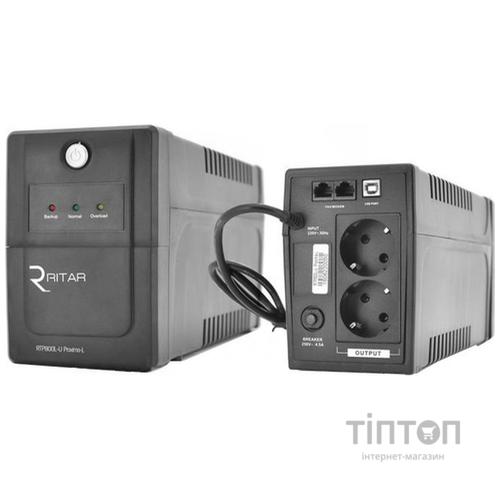 Пристрій безперебійного живлення Ritar RTP800L-U (480W) Proxima-L (RTP800L-U)