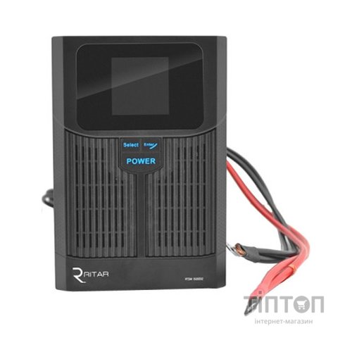 Пристрій безперебійного живлення Ritar RTSW-1500 LCD (1000Вт) ,24V (RTSW-1500 LCD 24)