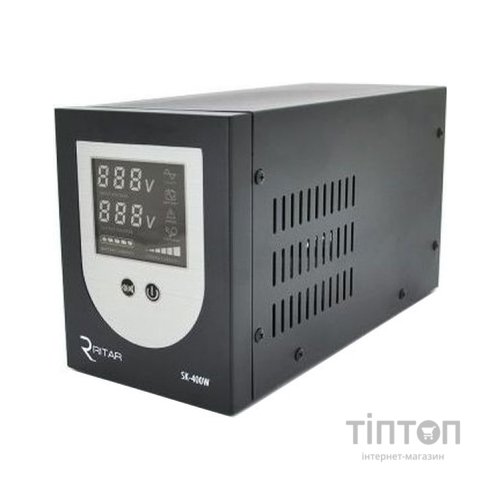 Пристрій безперебійного живлення Ritar SK-600VA, 400W (SK-600VA)