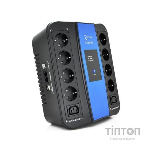Пристрій безперебійного живлення Ritar U-Smart-1000 (600W) (RS628U)