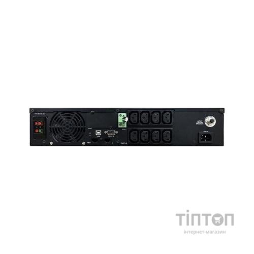 Пристрій безперебійного живлення SRТ-1500A LCD Powercom