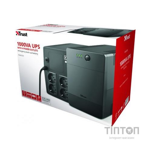 Пристрій безперебійного живлення Trust Paxxon 1000VA UPS 4 Outlets (23504_TRUST)