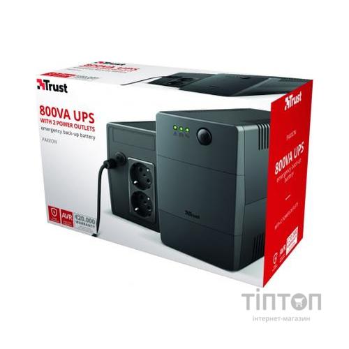 Пристрій безперебійного живлення Trust Paxxon 800VA (23503_TRUST)