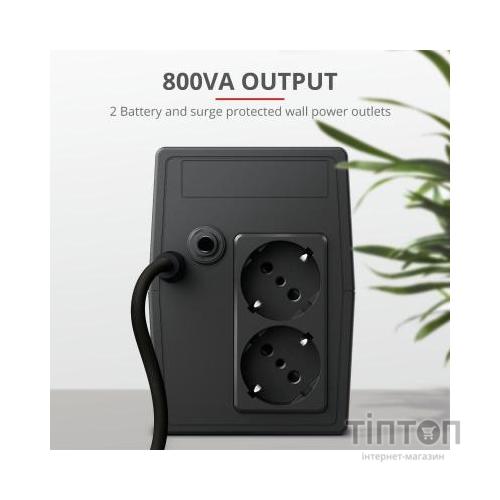 Пристрій безперебійного живлення Trust Paxxon 800VA (23503_TRUST)