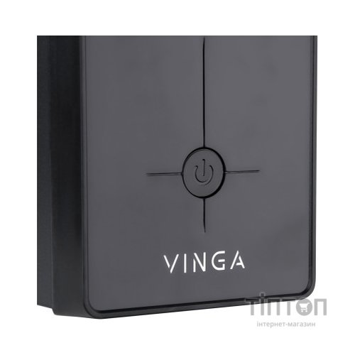 Пристрій безперебійного живлення Vinga LCD 1200VA metal case (VPC-1200M)
