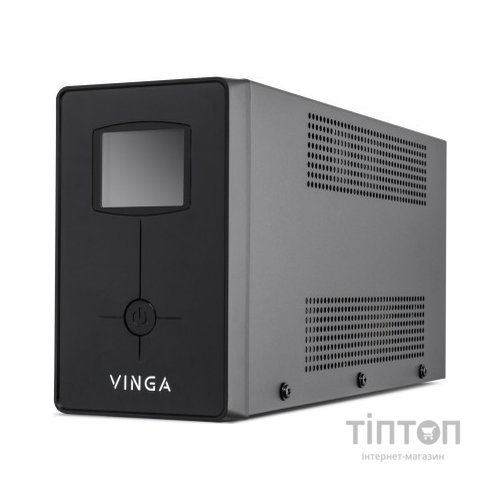 Пристрій безперебійного живлення Vinga LCD 1200VA metal case (VPC-1200M)