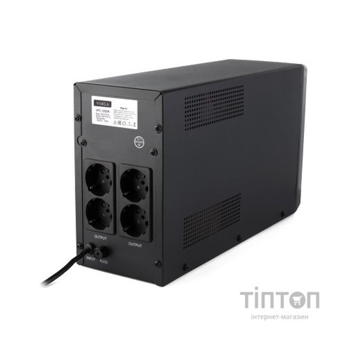 Пристрій безперебійного живлення Vinga LCD 1200VA metal case (VPC-1200M)