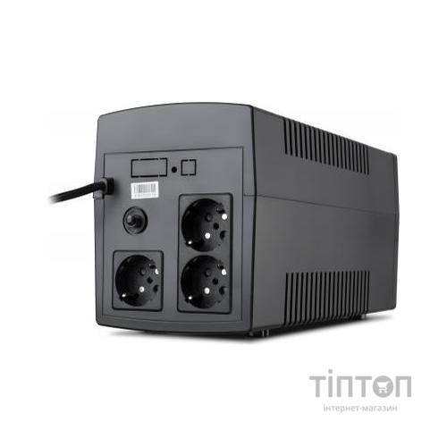 Пристрій безперебійного живлення Vinga LCD 1200VA plastic case (VPC-1200P)