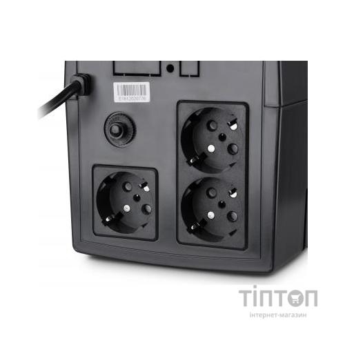 Пристрій безперебійного живлення Vinga LCD 1200VA plastic case (VPC-1200P)