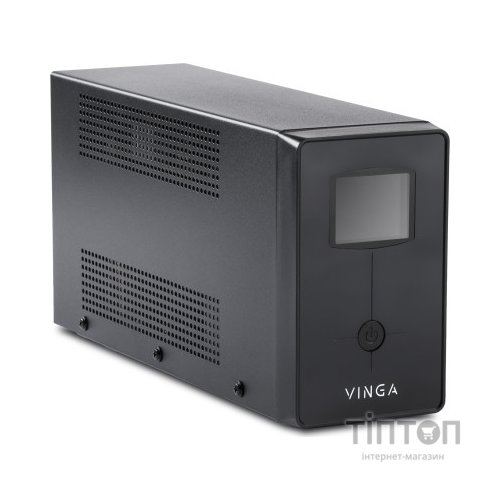 Пристрій безперебійного живлення Vinga LCD 1500VA metal case (VPC-1500M)