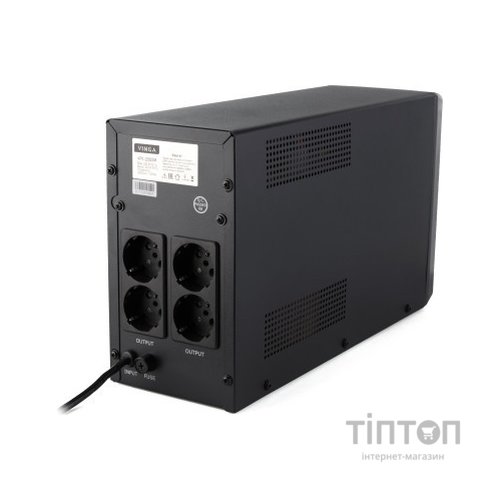 Пристрій безперебійного живлення Vinga LCD 1500VA metal case (VPC-1500M)