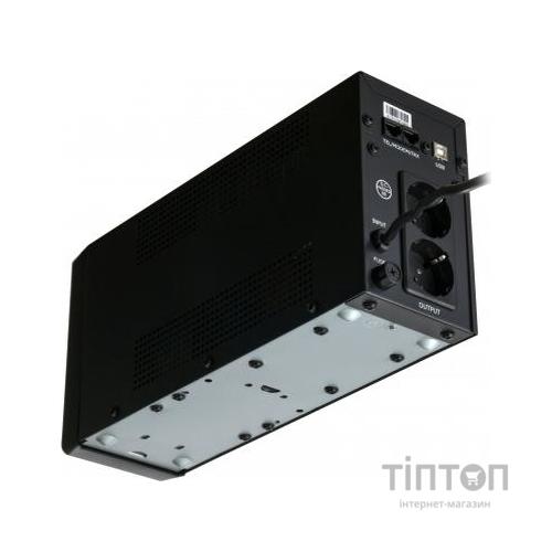 Пристрій безперебійного живлення Vinga LCD 600VA metal case with USB (VPC-600MU)