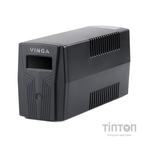 Пристрій безперебійного живлення Vinga LCD 800VA plastic case with USB (VPC-800PU)