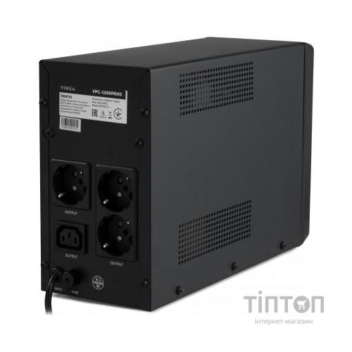 Пристрій безперебійного живлення Vinga LED 1200VA ( VPC-1200PRM3 ) (VPC-1200PRM3)