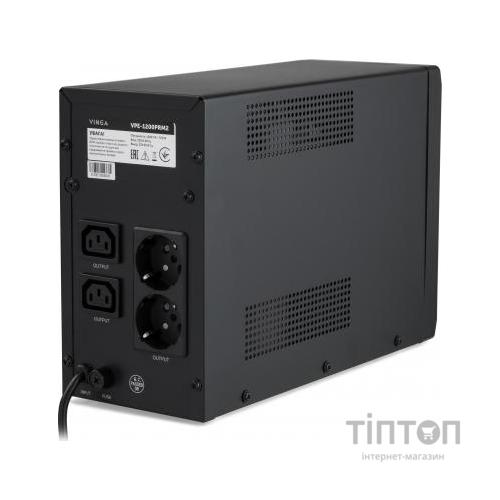 Пристрій безперебійного живлення Vinga LED 1200VA ( VPE-1200PRM2 ) (VPE-1200PRM2)