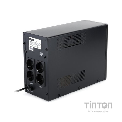 Пристрій безперебійного живлення Vinga LED 1500VA metal case (VPE-1500M)