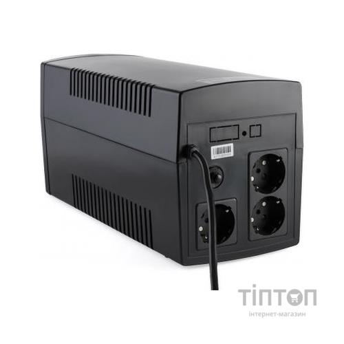 Пристрій безперебійного живлення Vinga LED 1500VA plastic case (VPE-1500P)