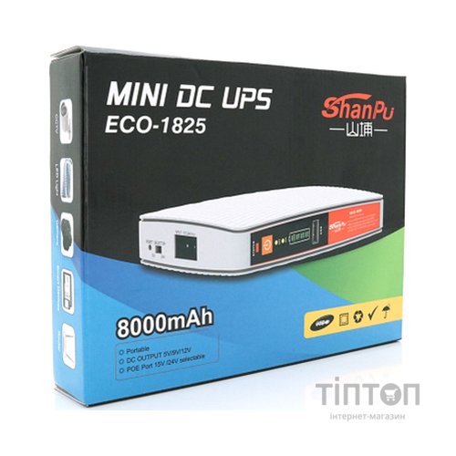 Пристрій безперебійного живлення Voltronic Eco-1825 18W (Eco-1825)