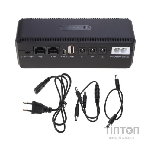 Пристрій безперебійного живлення Yepo Smart DC-UPS 10400mAh (6980228112485)