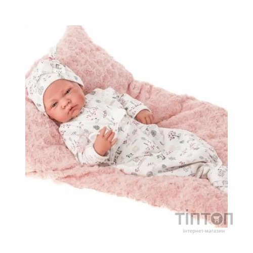 Пупс Antonio Juan Новонароджений у пелющці з надзвичайно м'яким тілом 40 см (3385)